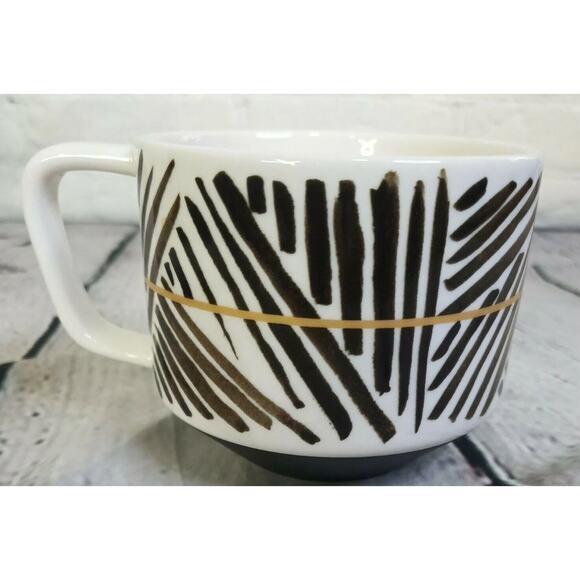 Starbucks 01/08 Origin Geography Coffee Mug Cup Brown 2014 New Bone China 12 Oz - Picture 1 of 6